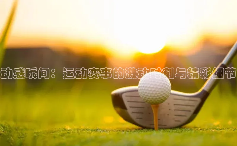 动感瞬间：运动赛事的激动时刻与精彩细节